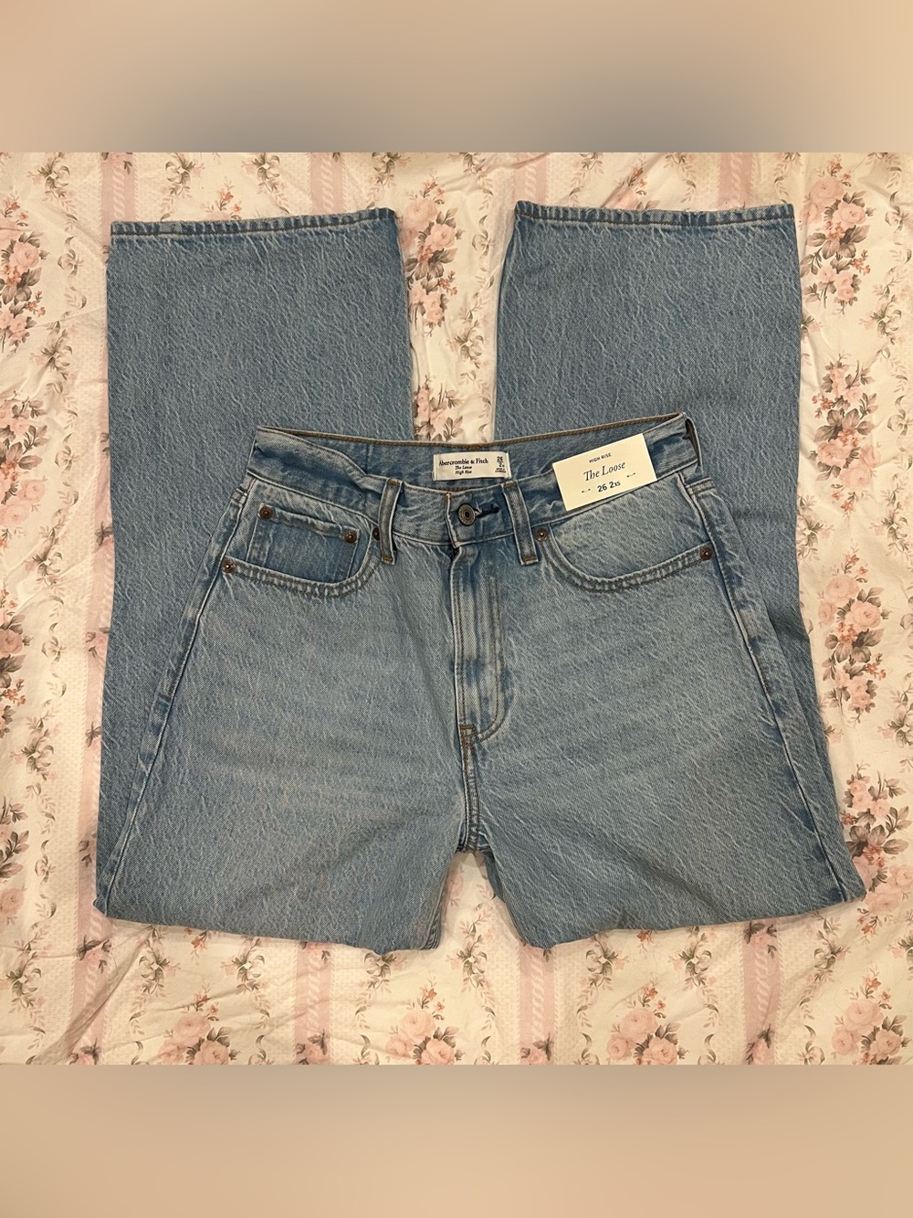 Abercrombie & Fitch The Loose High Rise Jeans Size 26